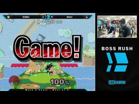 Boss Rush: Duck Wave 2 Pools - Gridloc (Peach) vs Aberz (Marth)