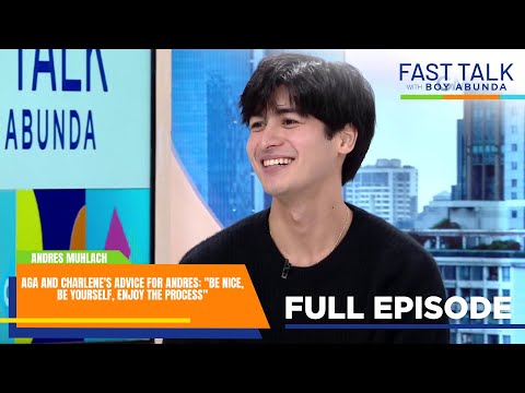 Fast Talk with Boy Abunda: Get to know the rising star, Andres Muhlach! (Full Episode 784)