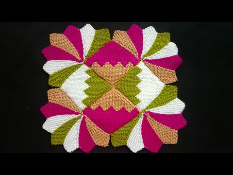 कली और बाक्स को 💫जोड़कर बनाएं नई तरह का पायदान | Big Size Doormat #131