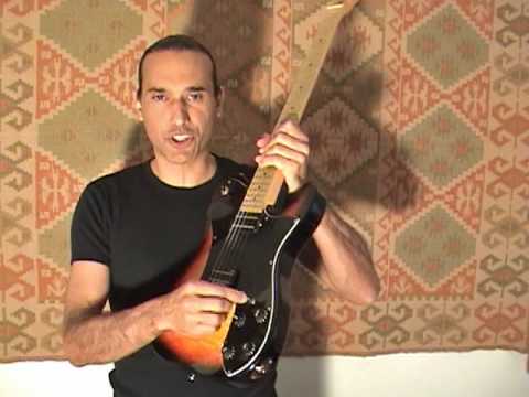Paul Dourge guitar retrofiting: from 6 to 5 strings ENG