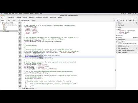 A Router The Backbone history Object