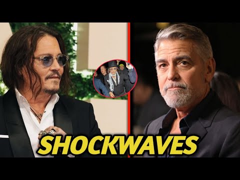 Shocking News: The Truth of George Clooney's Remark about Johnny Depp's U.K. Relocation.