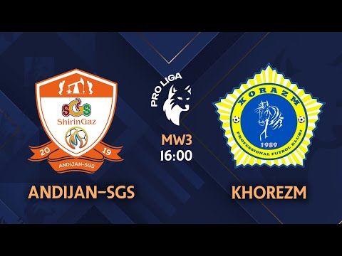 Pro liga. 3-tur ANDIJON-SGS - XORAZM