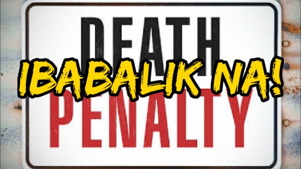 DEATH PENALTY! SANG AYON KA BA#deathpenalty