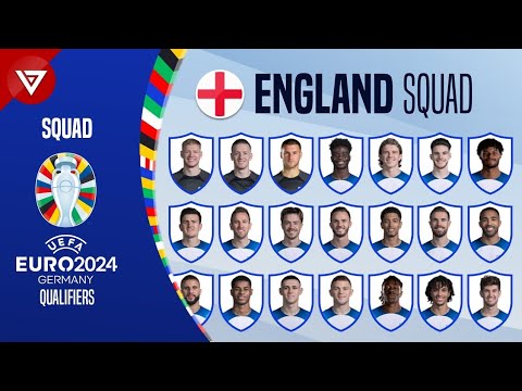 ENGLAND Squad UEFA EURO 2024 Qualifiers in June 2023