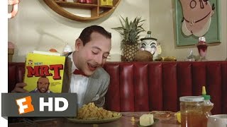 Pee-wee's Big Adventure (1/10) Movie CLIP - Pee-wee's Breakfast (1985) HD