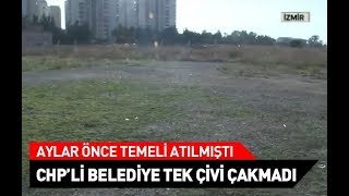 İzmir'de Aylar Önce Temeli Atılan Spor Parkuru Neden Yapılmıyor?