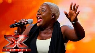 Jennifer Phillips risks Mary Mary's Shackles | Auditions Week 1 | The X Factor UK 2015