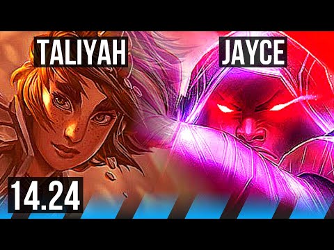 TALIYAH vs JAYCE (MID) | KR Grandmaster | 14.24