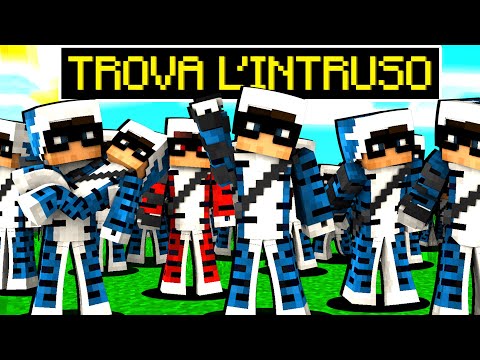KENDAL GIOCA A TROVA L'INTRUSO SU MINECRAFT