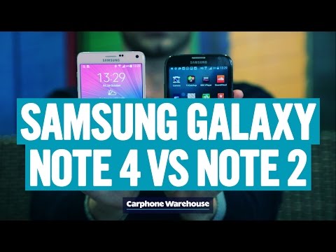 Samsung Galaxy Note 4 vs Samsung Galaxy Note 2 comparison review