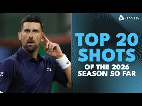 Top 20 INCREDIBLE Points From The 2026 ATP Season So Far! 🤯
