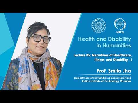 Health and Disability in Humanities Promo Video By Prof Smita Jha IITR