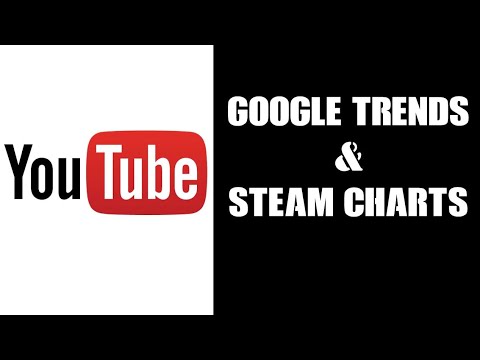 How To Use Google Trends & Steam Player Charts To Choose Games To Play & Make Youtube Content About