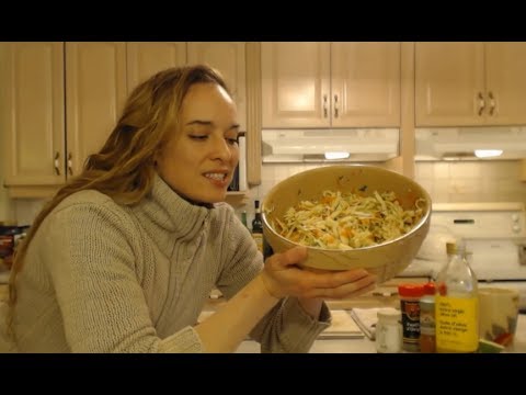 How to Make Curtido de Repollo - Salvadoran Zesty Cabbage Slaw: Cooking with Kimberly