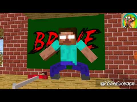 Monster school brave episode 2 challenge Minecraft animation