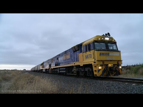 4PM6 Pacific National Freight Train - PoathTV Australian Railways