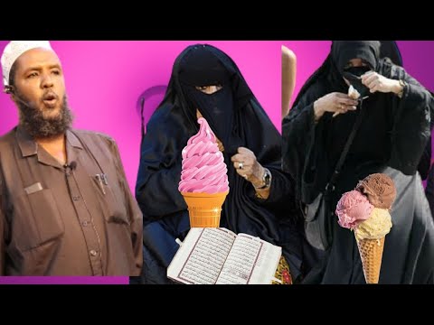 Mama Somaliyed Oo Ice cream/Jalaato Darteed Qur'aankii  Lagu Aqrinayay Uga Tagday..Qiso..