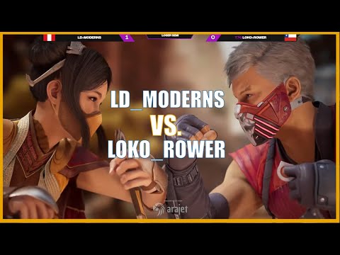 MK1: LOKO_ROWER VS LD_MODERN - SMOKE VS KITANA -ROAD TO RESPAWN SUR