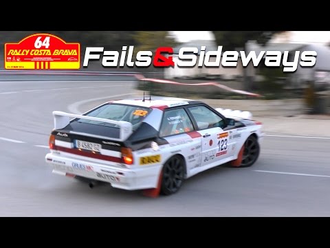 Historic Rally Costa-Brava 2016 - Fails & Sideways /Rally Legend Pure sound