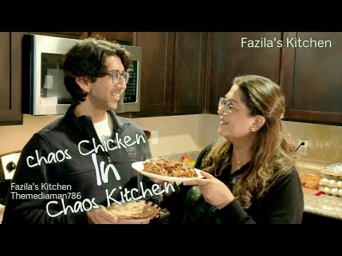Hum Pohnche nayi Jagha Chaos Chicken in Chaos Kitchen
