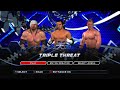 WWE Smackdown Vs Raw 2011 Matt Hardy Vs Triple H Vs Chris Jericho