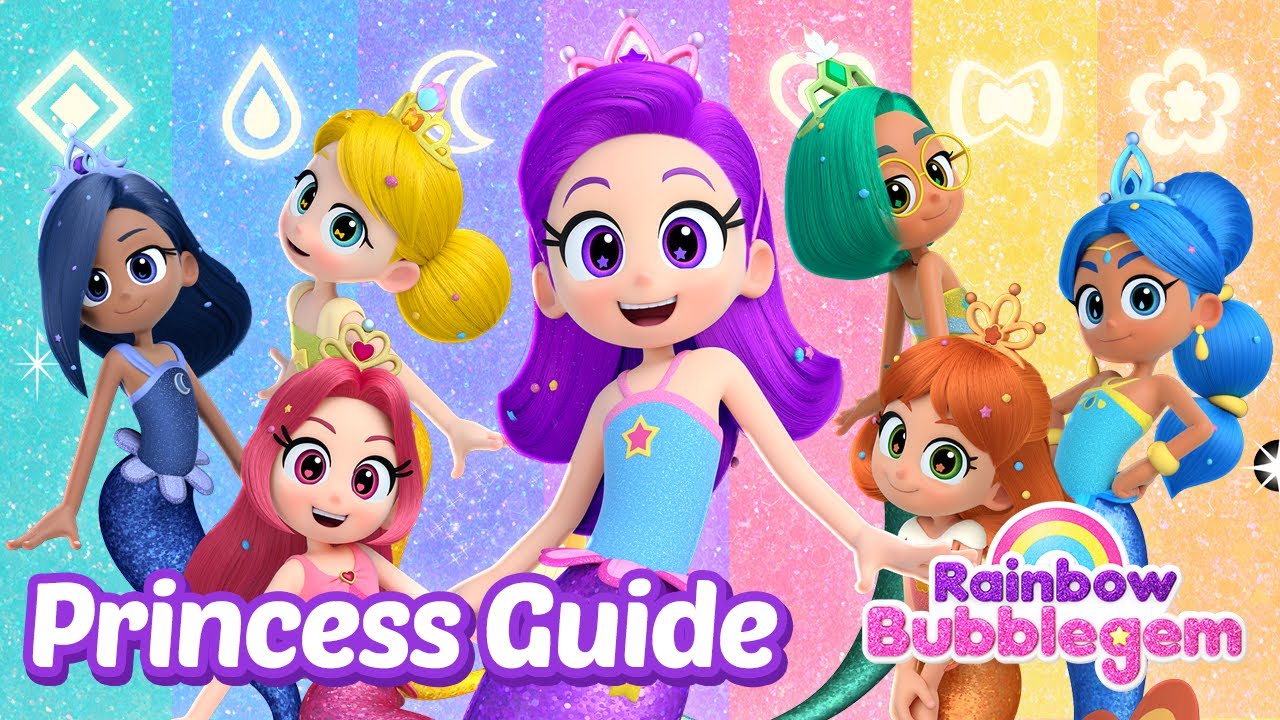 Meet All the Princesses NOW! 🧜‍♀️ | Character Introduction Compilation | Rainbow Bubblegem 🌈