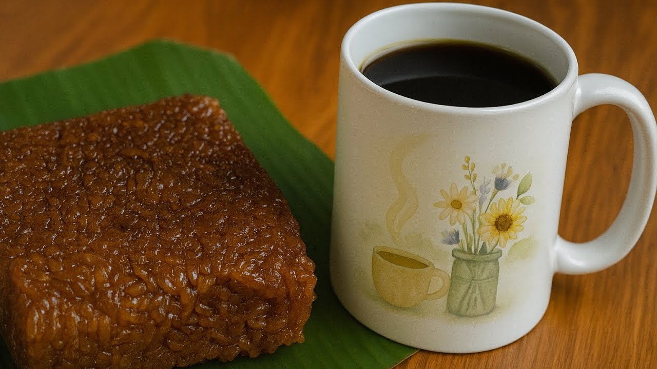 How to Make Filipino Biko | Sweet Sticky Rice with Coconut Milk | Rainy Day Comfort Food