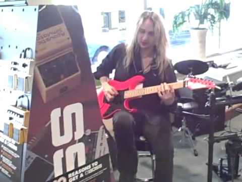 Rob Marcello Of Danger Danger BOSS FX demo