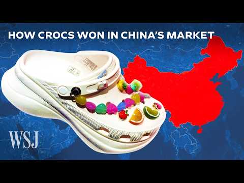 年輕男女人腳一雙！Crocs 在中國大獲成功，為甚麽？ (Crocs Is Crushing It in China. Here’s Why | WSJ)