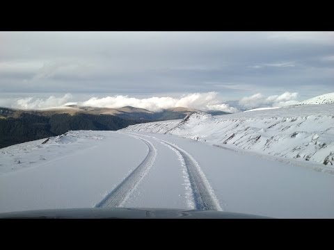 Transalpina in imagini - Iarna