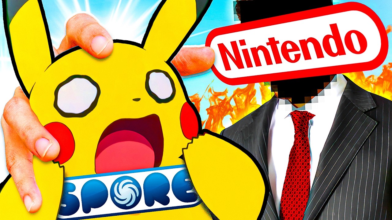 Logré COMPLETAR Spore con PIKACHU (Y a Nintendo no le gusta)