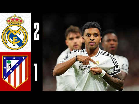 Real Madrid 2-1 Atletico Madrid | HIGHLIGHTS | 2024/25