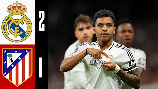 Download lagu Real Madrid 2-1 Atletico Madrid | HIGHLIGHTS | 2024/25 mp3 Download lagu Real Madrid 2-1 Atletico Madrid | HIGHLIGHTS | 2024/25 mp3