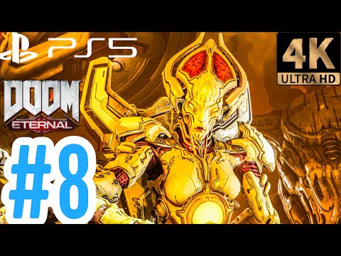 Doom Eternal Gameplay Walkthrough PART 8 (PS5 4K 60FPS) No Commentary