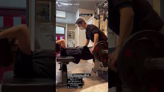 モデル TikToker 羽柴なつみ (@na0912mi) ジム トレーニング動画 #shorts