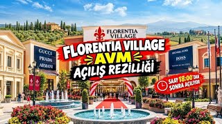 Florentia Village Luxury Outlet Avm açılış diye gittik almadılar 6 dan sonra gir
