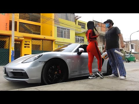 He rejects me for painting houses until he sees my Porsche