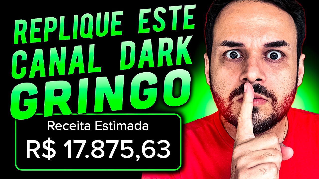 REPLIQUE este canal DARK simples e VENDE MUITO MENTORIA COMPLETA com POUCA CONCORRÊNCIA