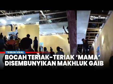 Heboh! Warga Kocar-kacir Panik Cari Bocah yang Disembunyikan Makhluk Gaib