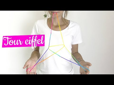 tour Eiffel - figure de ficelle - tuto Français
