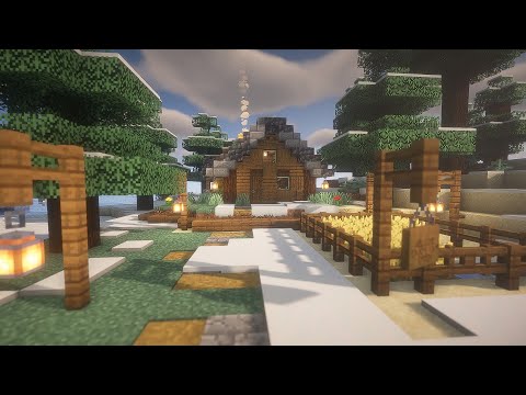 ULTIMATE Winter House in MINECRAFT + BREAD