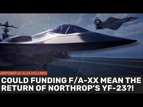Northrop's new F/A-XX render looks A LOT like a new YF-23!