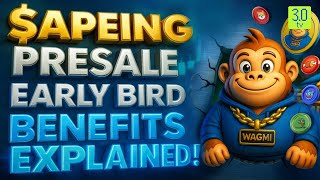 $APEING Memecoin Analysis: Stage 1 Entry Strategy & Whitelist Benefits | Complete Guide 2025 |3.0 TV