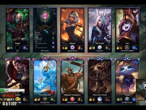 RATIRL Twitch ADC VS Xayah #Twitch #Gameplay