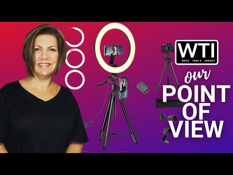Apphome 12 Inch Selfie Ring Light Set - WTI product video review