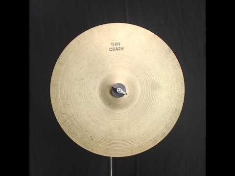Vintage Zildjian 14" 1980's CO Stamp A Thin Crash - 713g (video demo) image 3