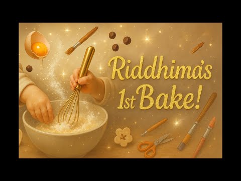 5-Minute Eggless Chocolate Cake in Microwave 🍫 | Riddhima’s First Bake!