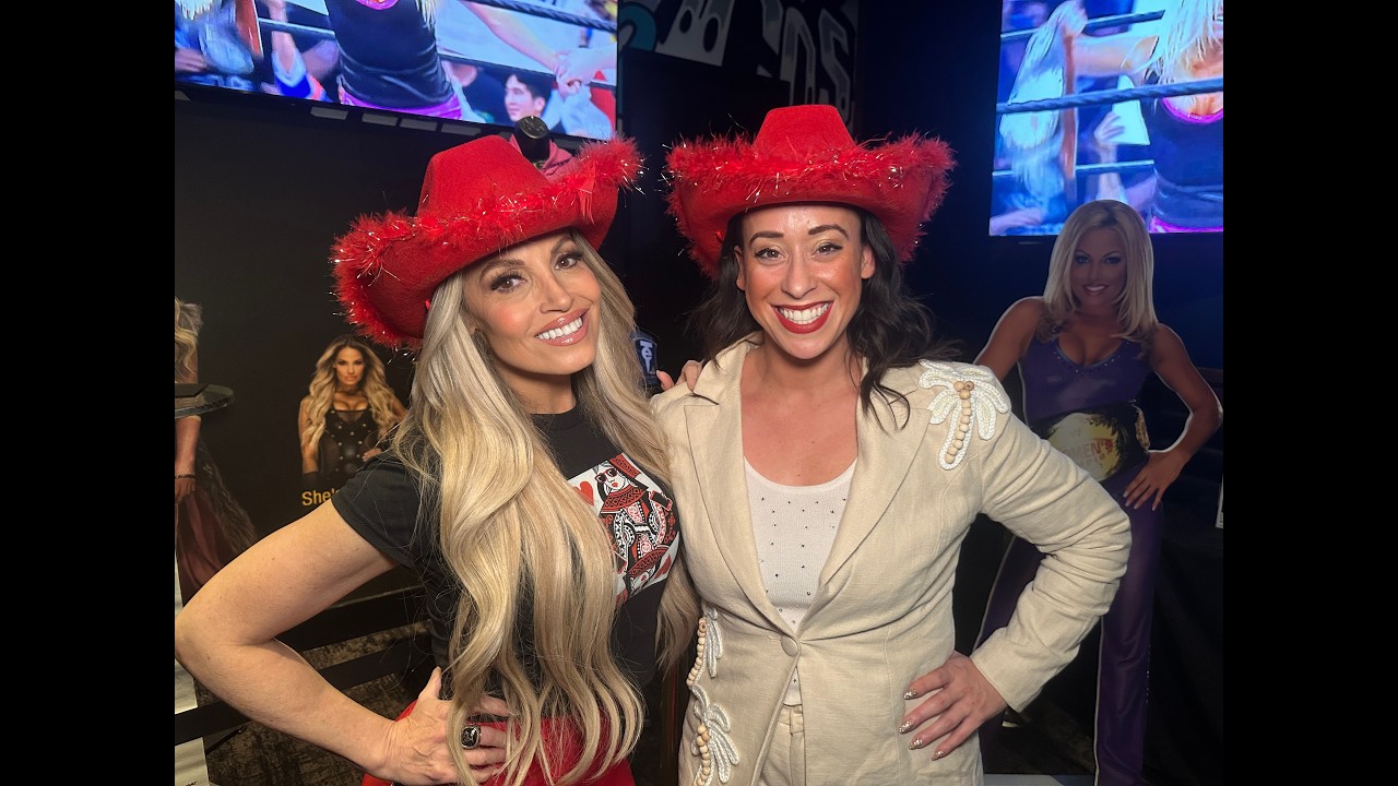 Trish Stratus First Crush Pop Up tour for WrestleMania 42 weekend in Las Vegas | Emily Mae