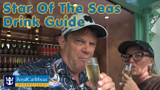 Cruise Ship Bar Crawl on Royal Caribbean Star of the Seas 🚢🍹